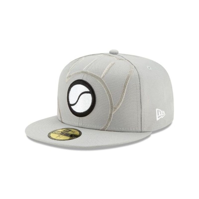 Milwaukee Brewers Gorra | New Era MLB Logo Elements Tonal 59fifty Fitted Cap Mexico - Grises